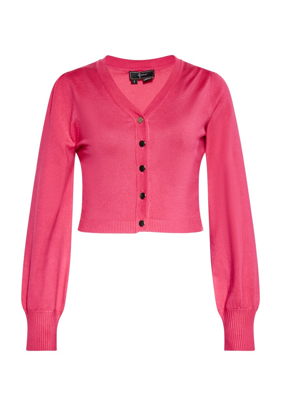 

Вязаный кардиган faina Knit Cardigan, розовый