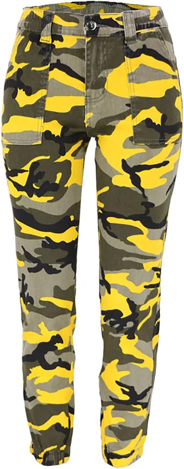 Джинсы женские Casual, желтый