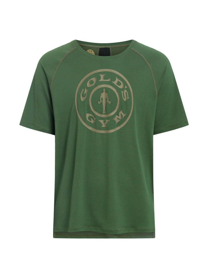 

Футболка KURT темно-оливкового цвета Golds Gym, Зеленый, Футболка KURT темно-оливкового цвета Golds Gym