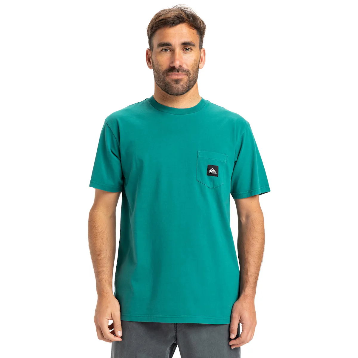 

Мужская футболка Quiksilver Salt Water, синий
