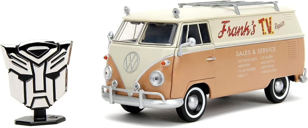 

Volkswagen Bus WheelJack Transformers уникальный подарок Jada