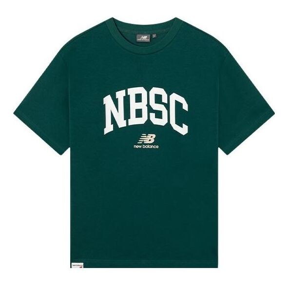 

Футболка с принтом логотипа New Balance, зеленый