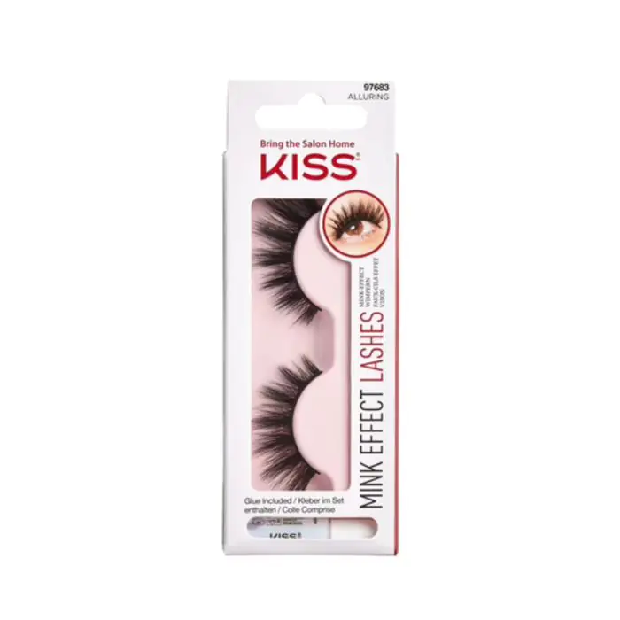 

Накладные ресницы false lash pestañas postizas Kiss, цвет alluring