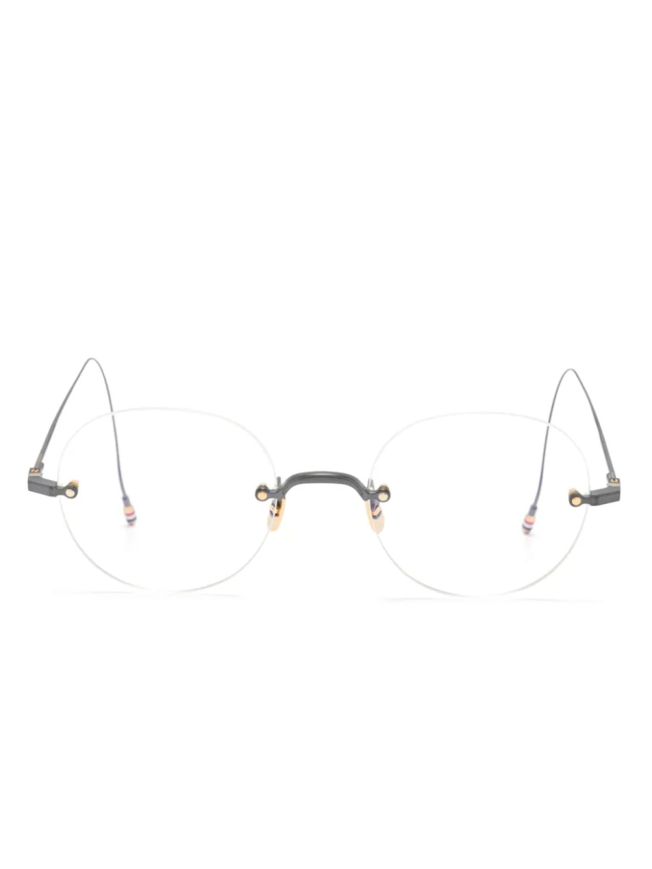 

Thom Browne Eyewear очки в круглой оправе, белый