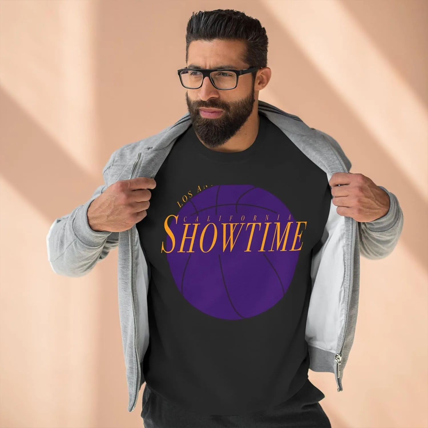 Винтажный свитшот Los Angeles California Showtime Premium — фото 4