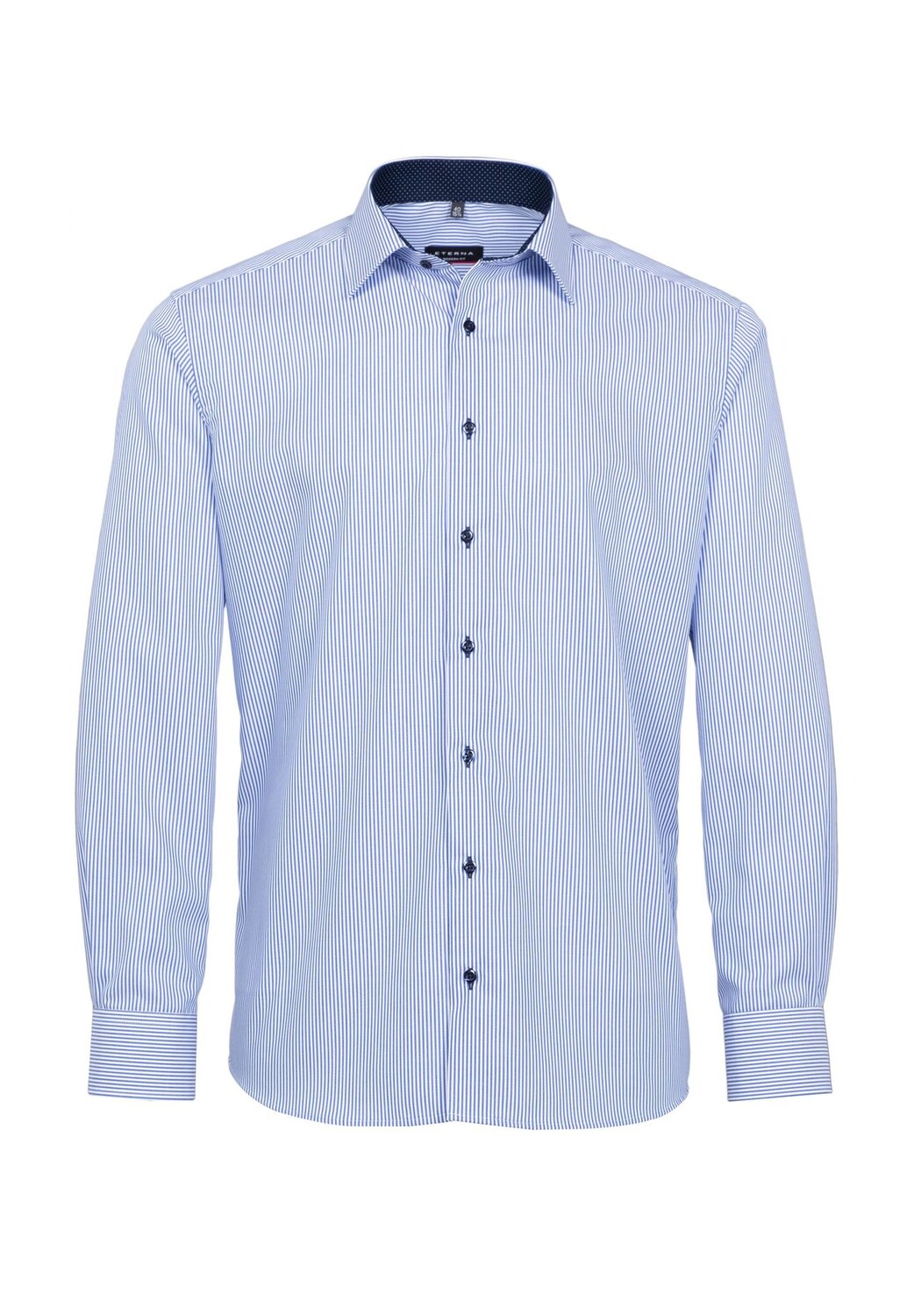 

Рубашка из твила Fineliner MODERN FIT ETERNA, синий