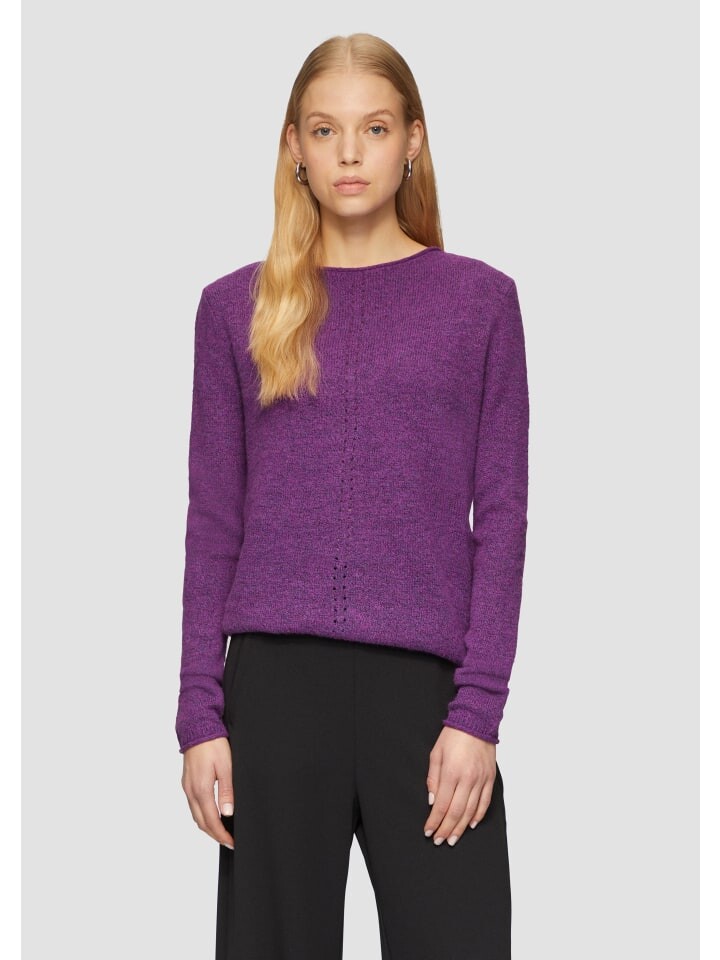 

Пуловер QS Strickpullover langarm, розовый