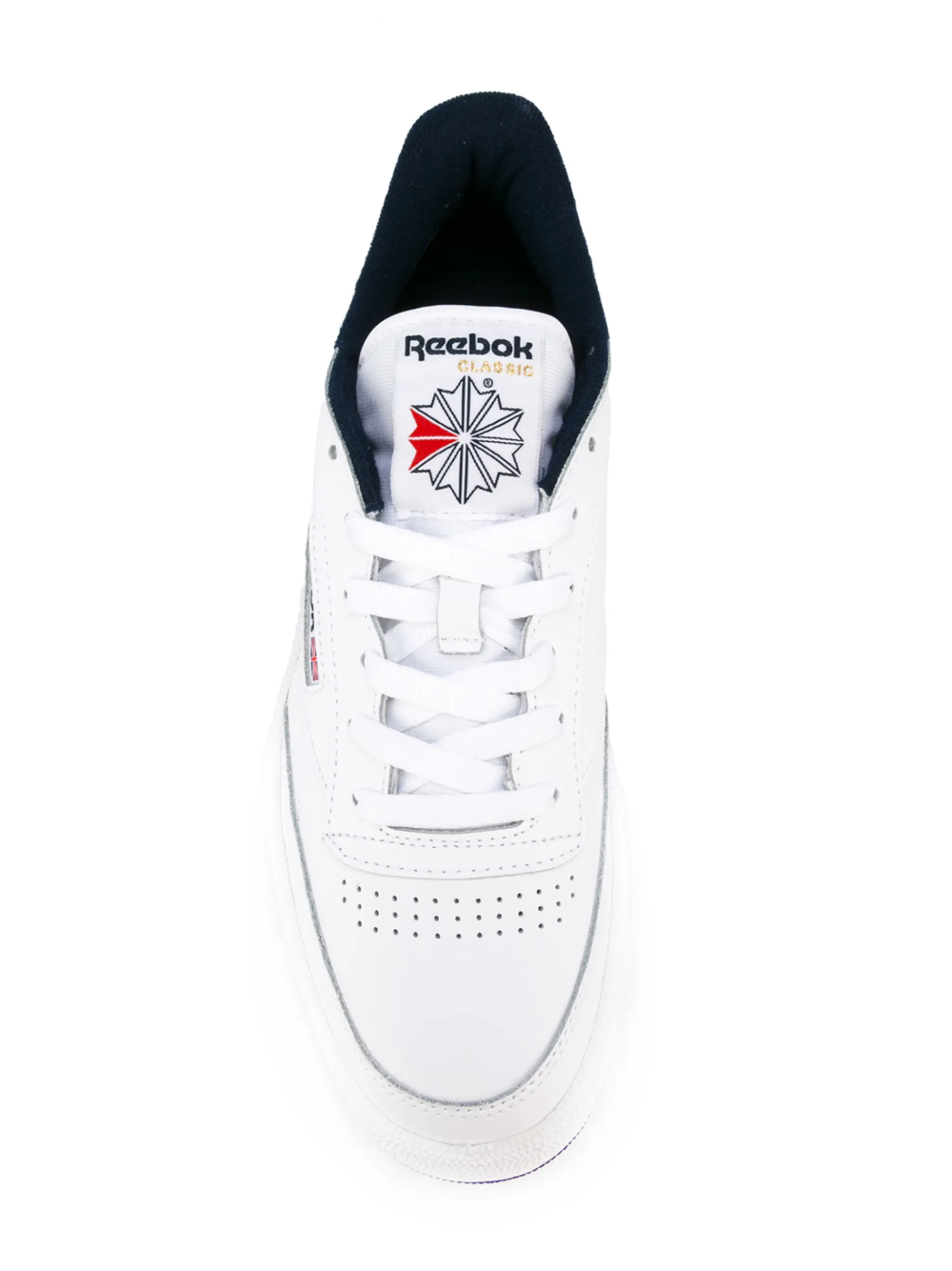 Кеды на шнуровке Reebok, белый — фото 4