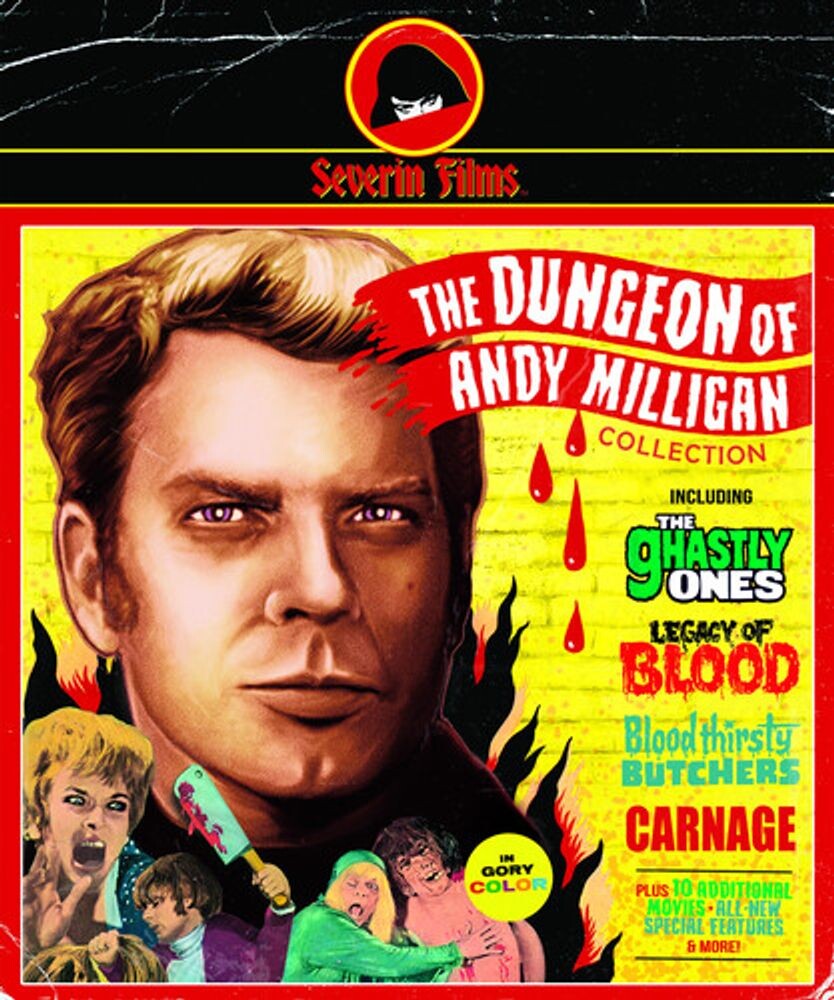 

Диск Blu-ray Dungeon Of Andy Milligan Collection