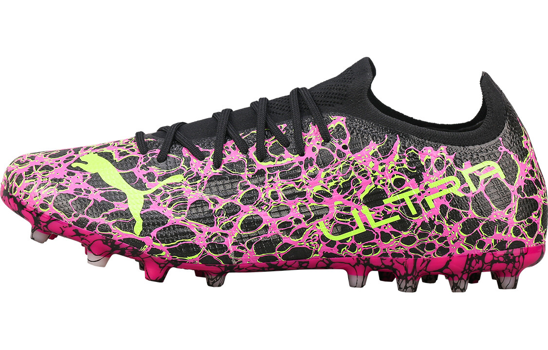 

Puma Ultra 1.3 Футбольные бутсы Мужчины, Ultra Magenta/Black/Green Glare