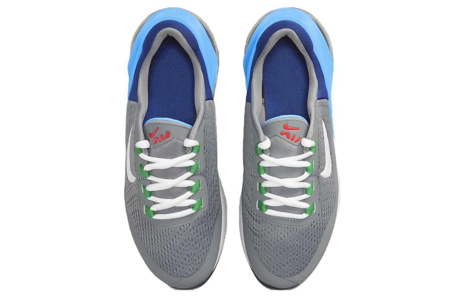 Кроссовки Nike Air Max 270 GO GS 'Cool Grey Photo Blue', серый/синий — фото 4
