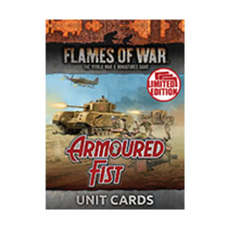 

Карты отрядов «Бронированный кулак» — ограниченное издание, Flames of War - WWII - Core Rules & Assorted (4th Edition)