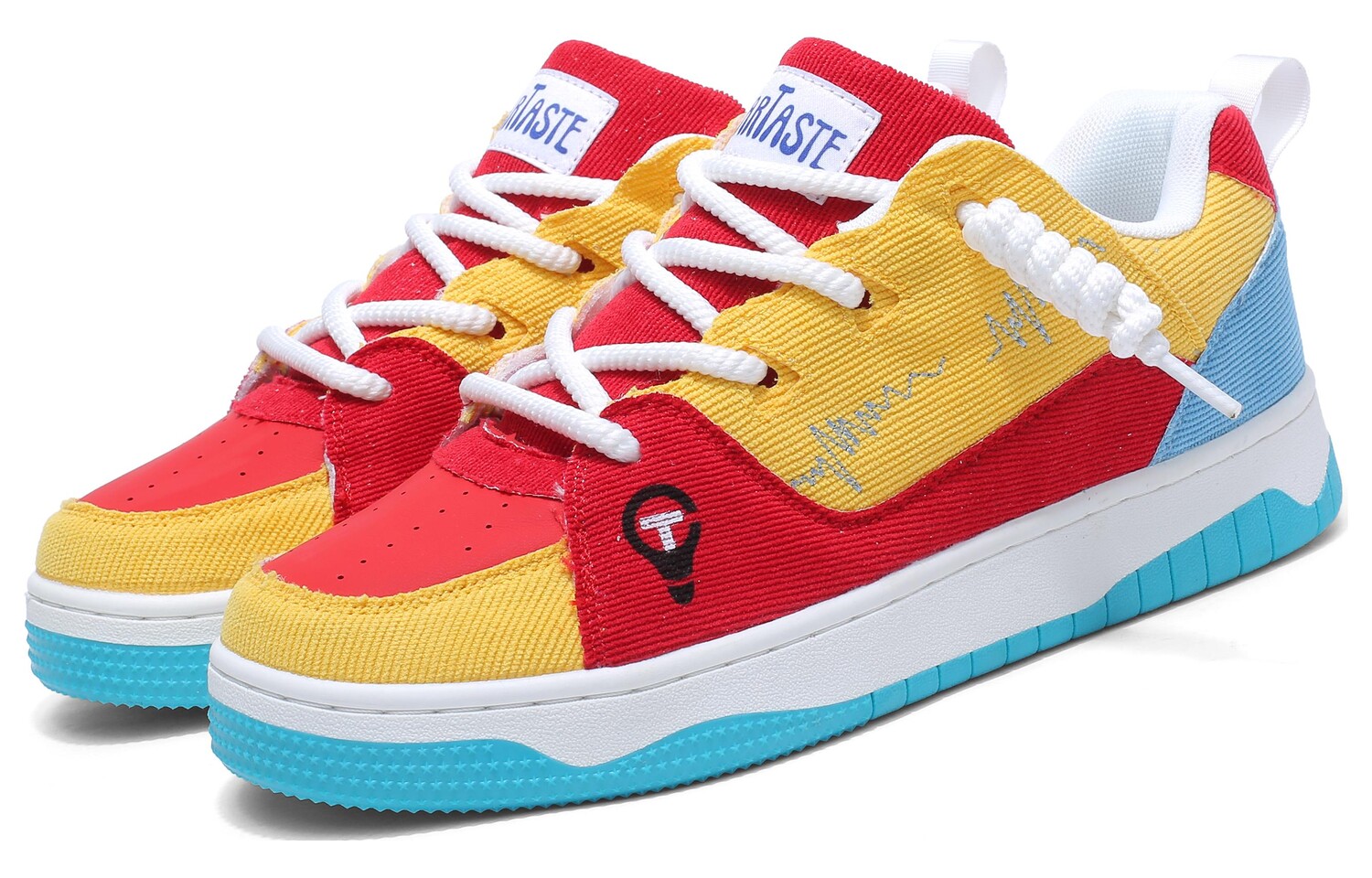 

Кроссовки CLEARTASTE Skateboarding Shoes Unisex Low-top, бежевый