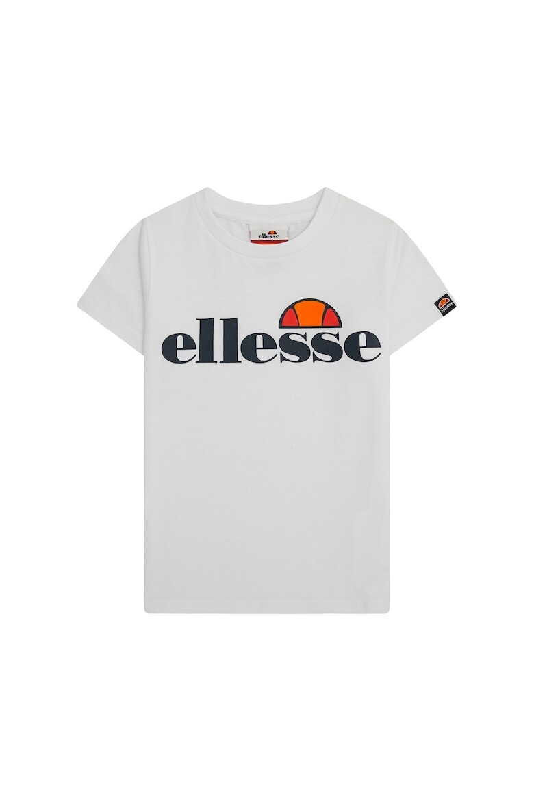 

Футболка с овальным вырезом и логотипом Ellesse, белый