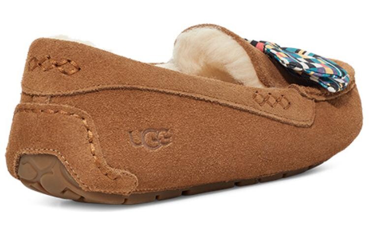 Женская повседневная обувь Женские низкие каштановые туфли Ugg, коричневый — фото 4