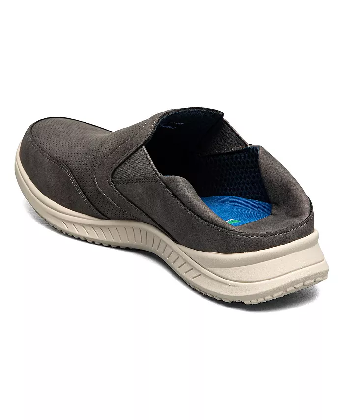 Мужские ботинки Conway Ez Moc Toe Slip On Nunn Bush, серый — фото 2