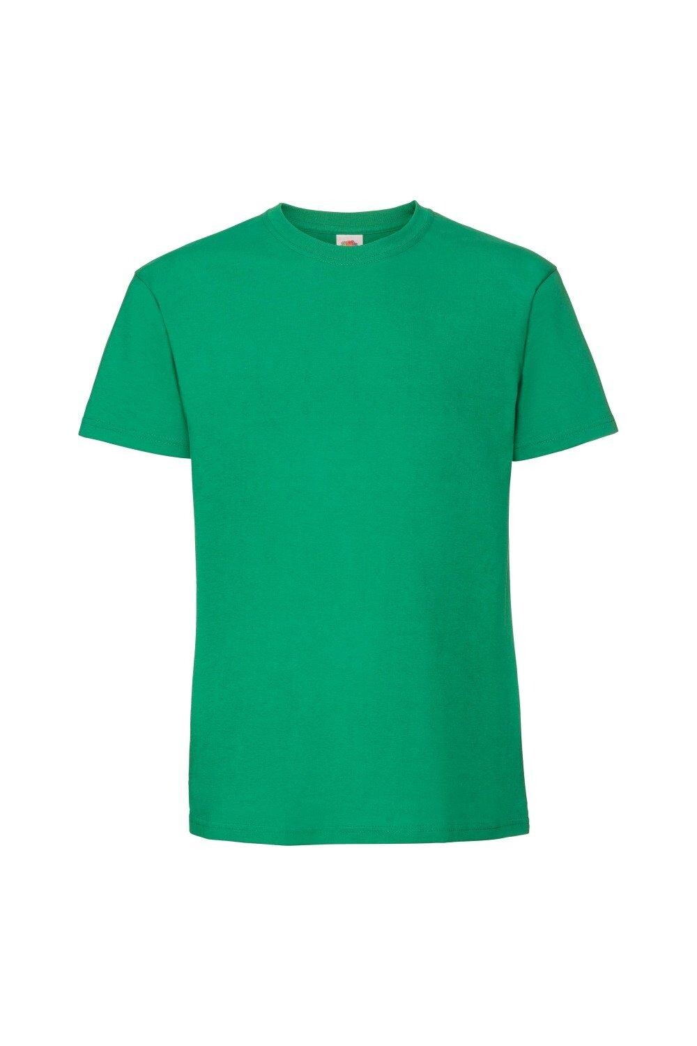 

Футболка Iconic 195 Ringspun Premium Fruit of the Loom, зеленый