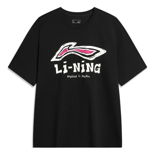 

Футболка Все возможно графическая футболка Li-Ning, черный