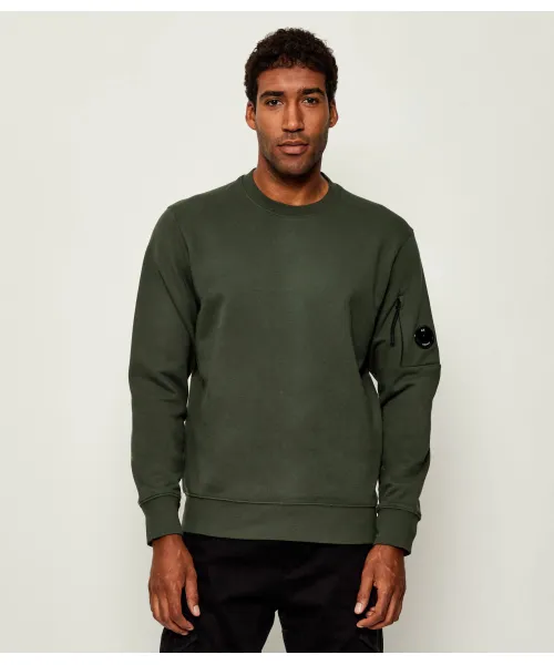 

Толстовка Regular fit C.P. Company, зеленый