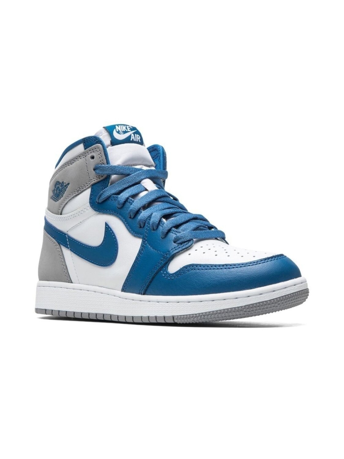 

Кроссовки Air Jordan 1 Retro True Blue Jordan Kids, синий