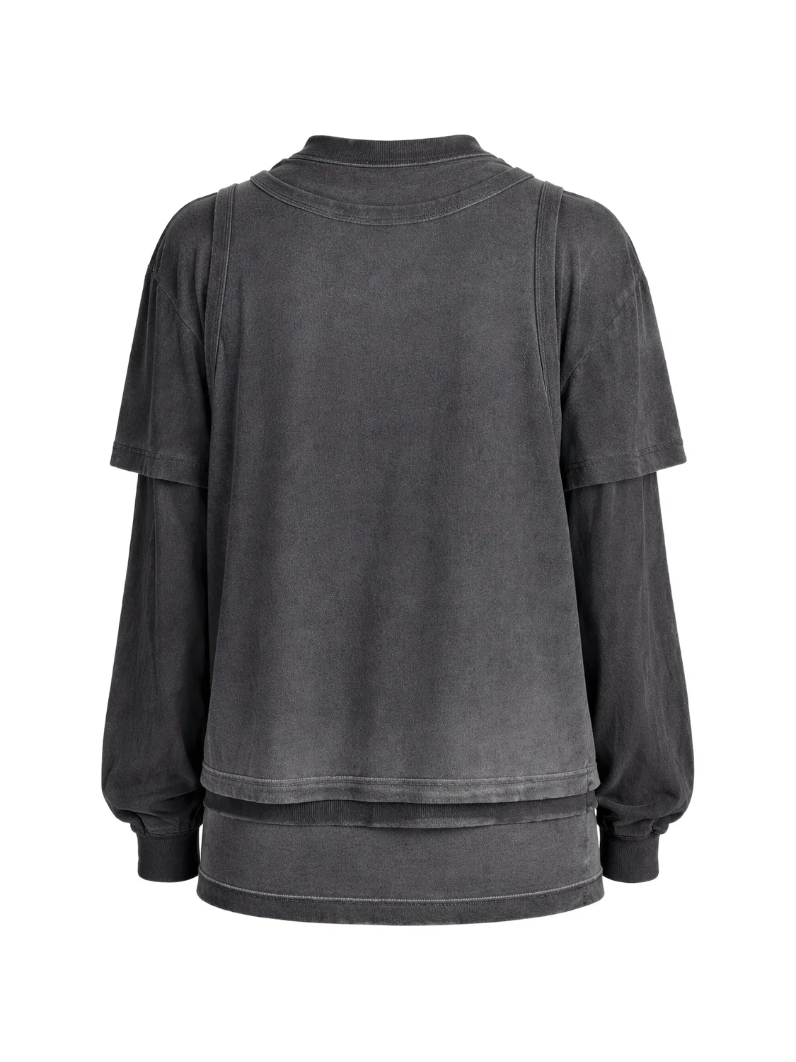 Футболка с длинными рукавами Alexander Wang, серый — фото 2