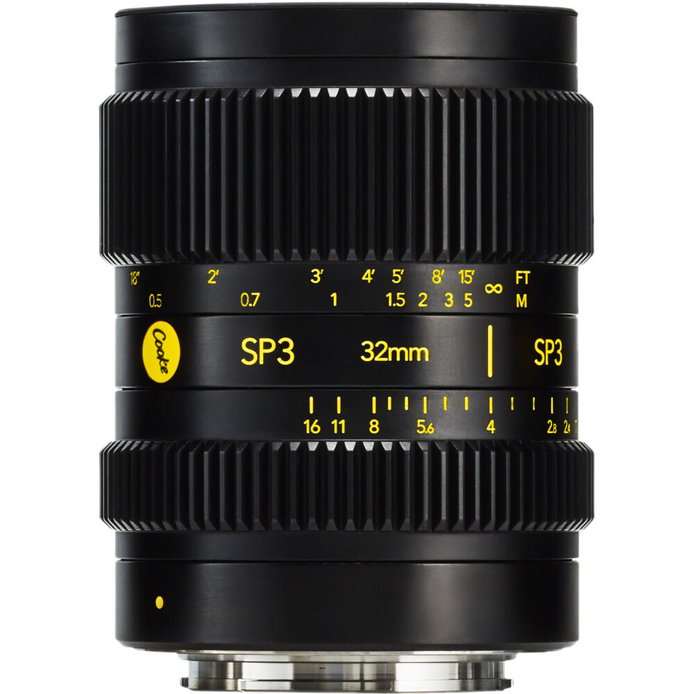 

Полнокадровый объектив Cooke SP3 32 мм T2.4 с фиксированным фокусным расстоянием (Sony E, футы/метры)
