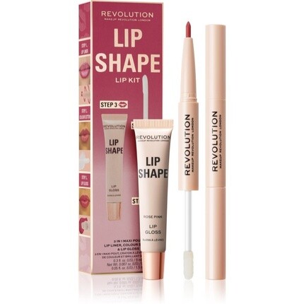 

Набор для формы губ Makeup Revolution - Розовый, 1 шт.