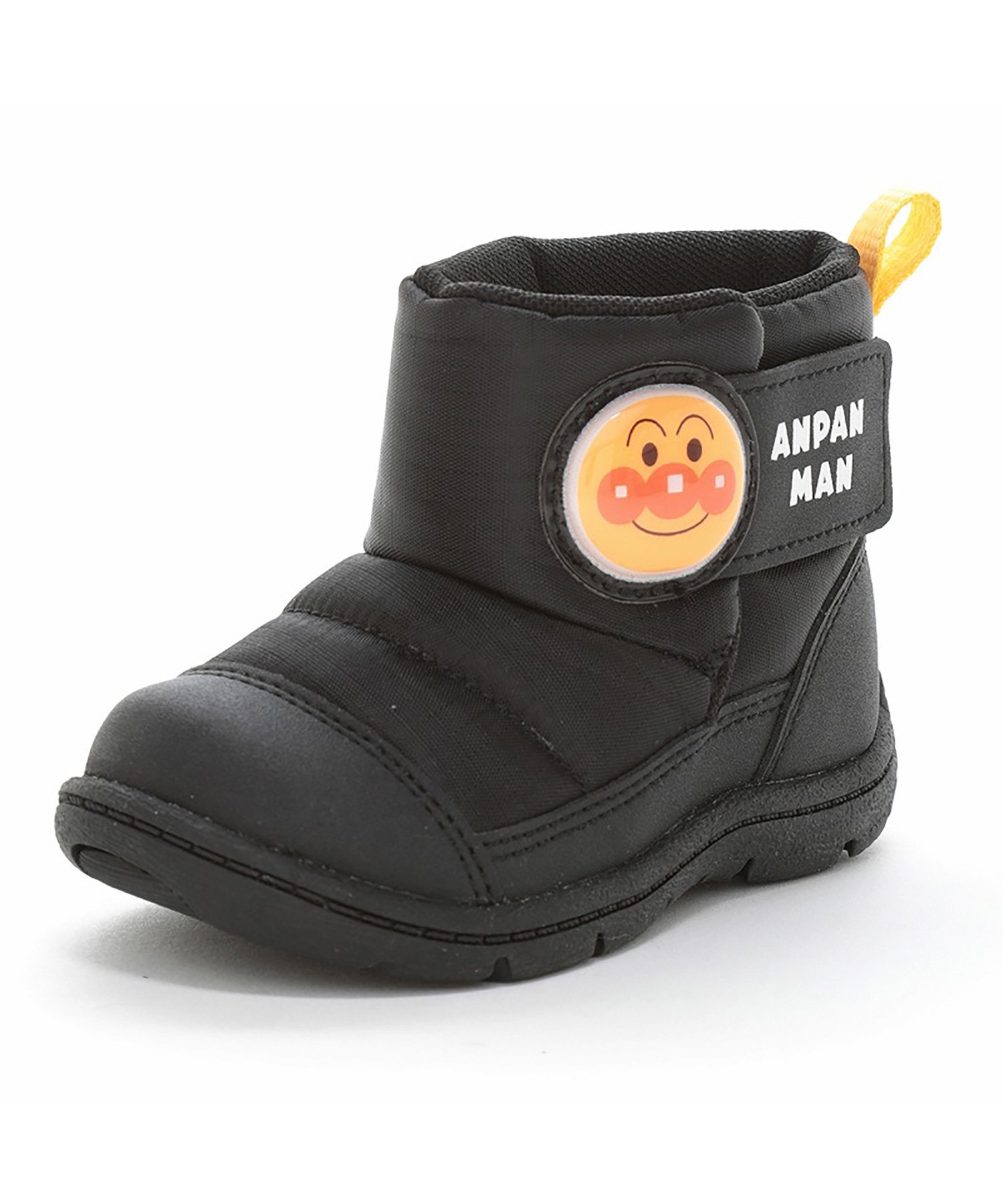 Детские туфли AP B60 черного цвета, Anpanman, детская обувь Moonstar, black