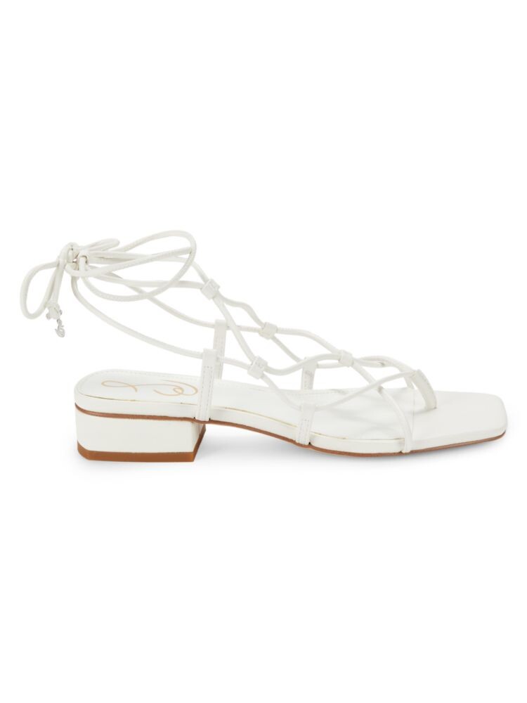 

Сандалии Daffy на блочном каблуке с ремешками Sam Edelman, белый