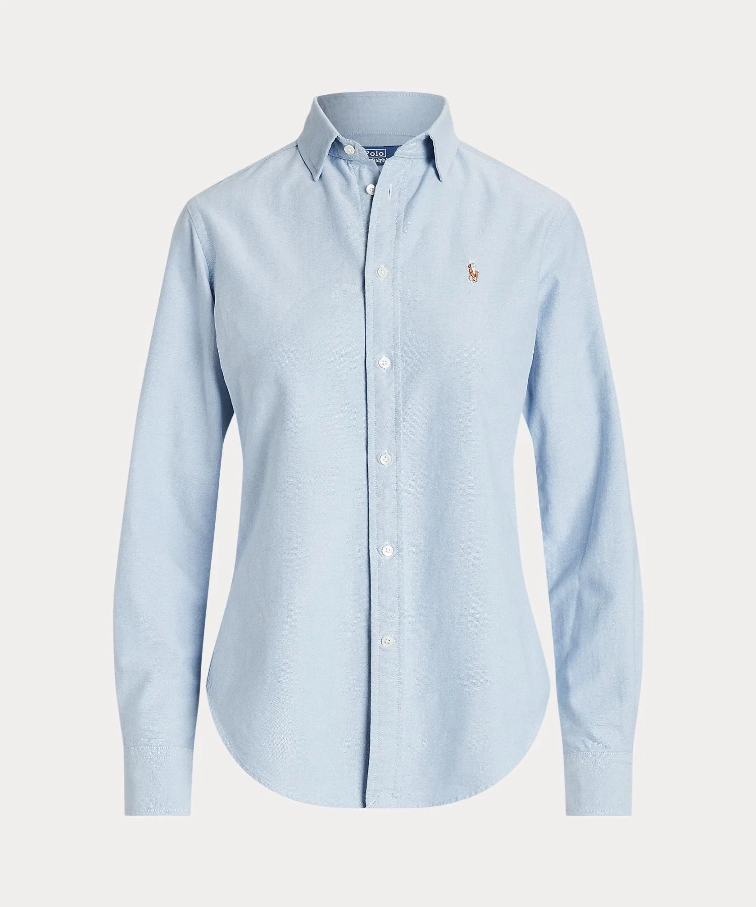 Женская рубашка Polo Ralph Lauren классического кроя — фото 2