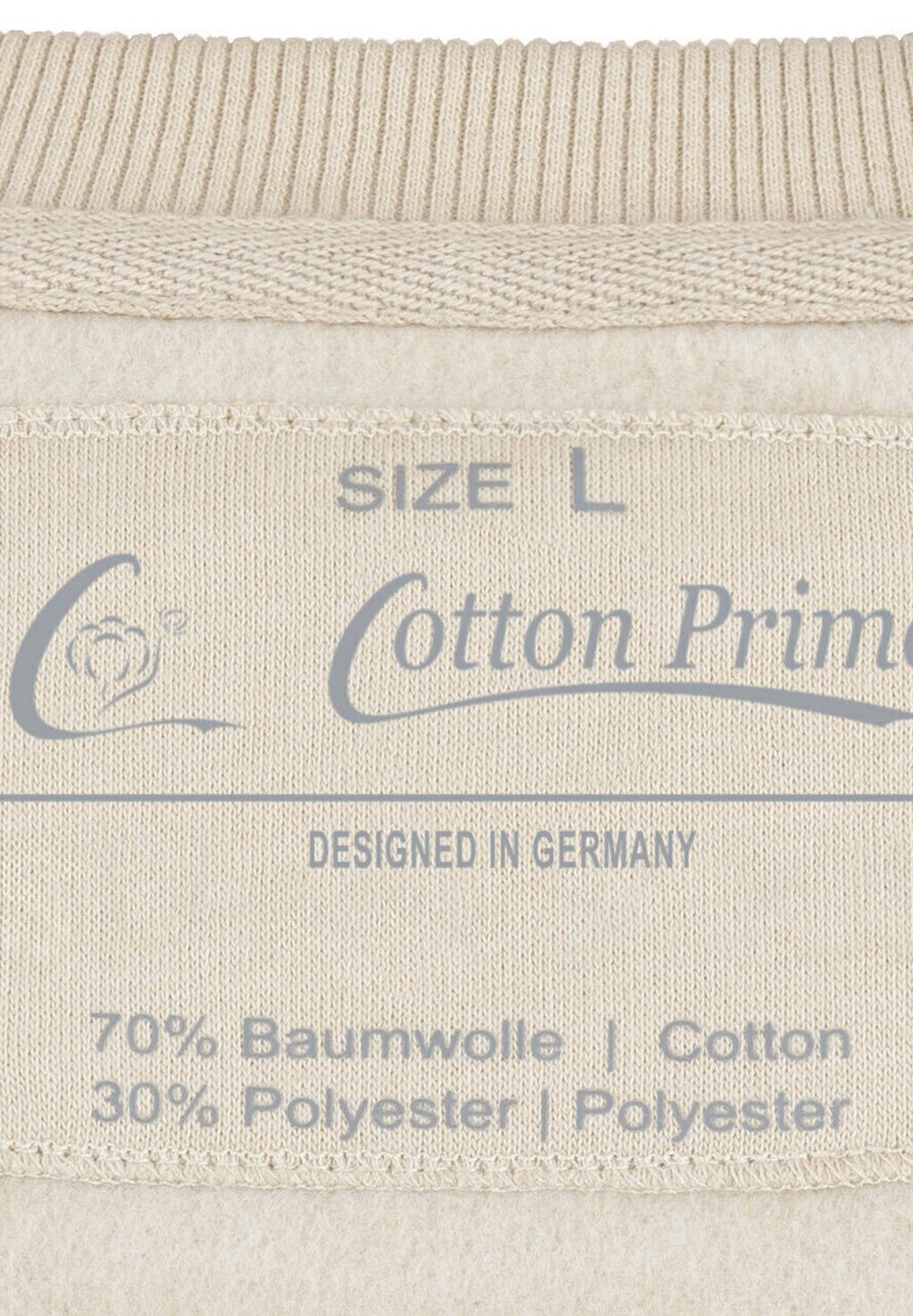 

Толстовка LET'S HIKING Cotton Prime, бежевый
