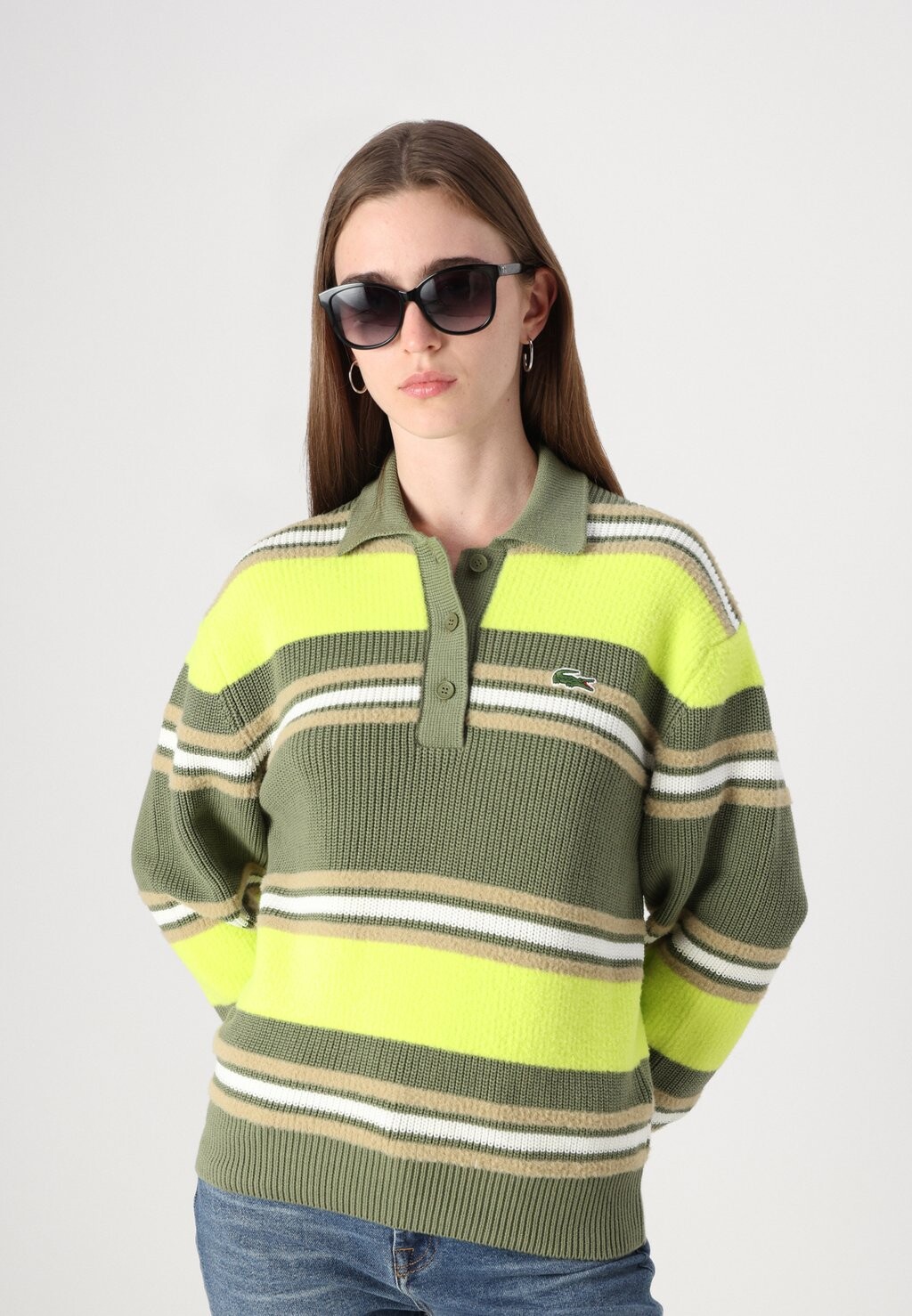 

Джемпер Lacoste, хаки