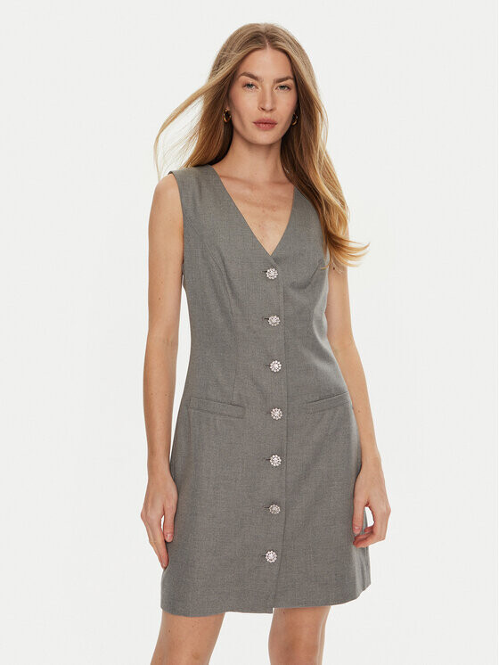 

Коктейльное платье узкого кроя Guess, серый