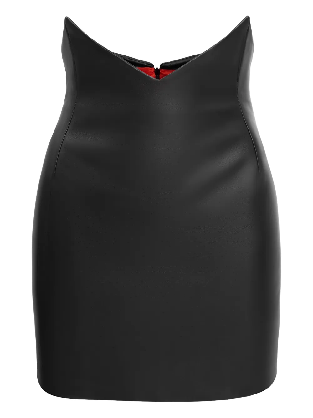 

Юбка мини с V-образным вырезом Lika, черный