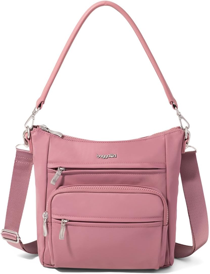 

Сумка кросс-боди Baggallini Nolita Convertible Crossbody, цвет Mauve Twill