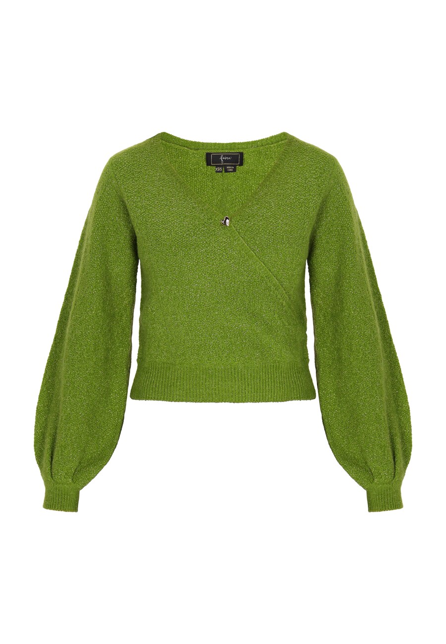 

Свитер faina, цвет mottled green