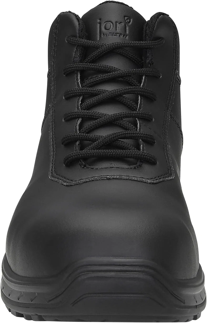 Защитная обувь ELTEN Jori jo_Clean Loop Black Mid ESD S3S, женская и мужская, текстиль, композитный защитный носок (легче стального), легкая, классическая — фото 4