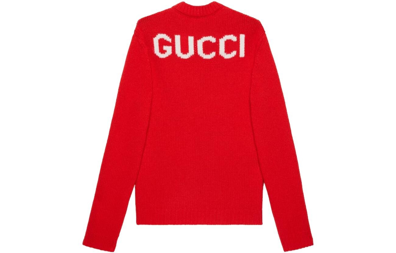 Свитер Gucci Женский, Классический стиль, Красный — фото 2