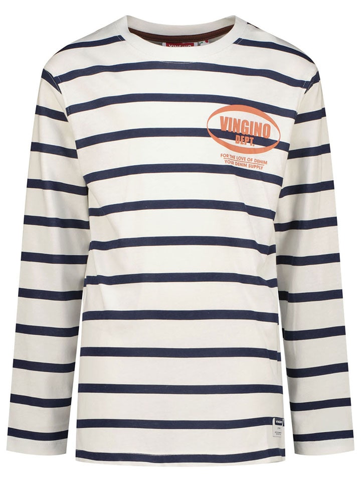 

Vingino Футболка с длинными рукавами кремового цвета