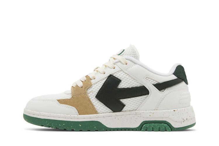 Кроссовки Off-White Off-White Out of Office Slim 'White Green', белый — фото 4