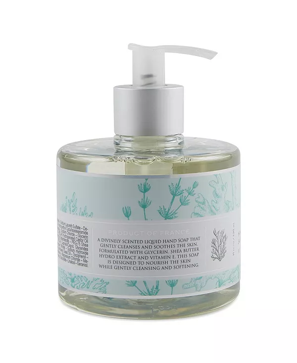 Жидкое мыло Pre de Provence Heritage, 11 жидких унций, аромат ландыша European Soaps, sea salt — фото 2
