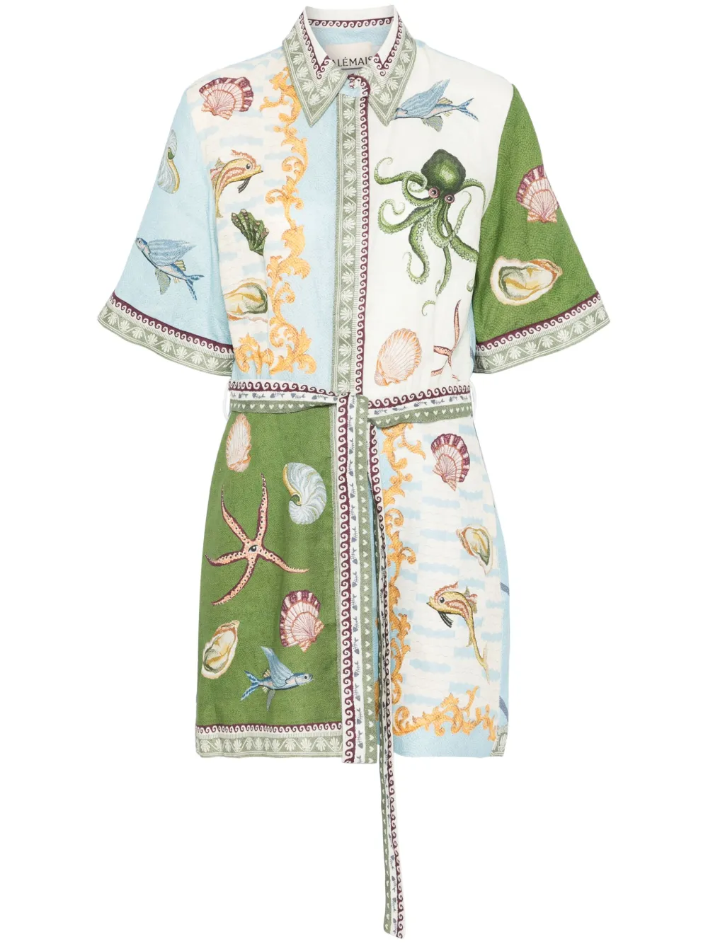 

Платье мини Bath House ALEMAIS, зеленый