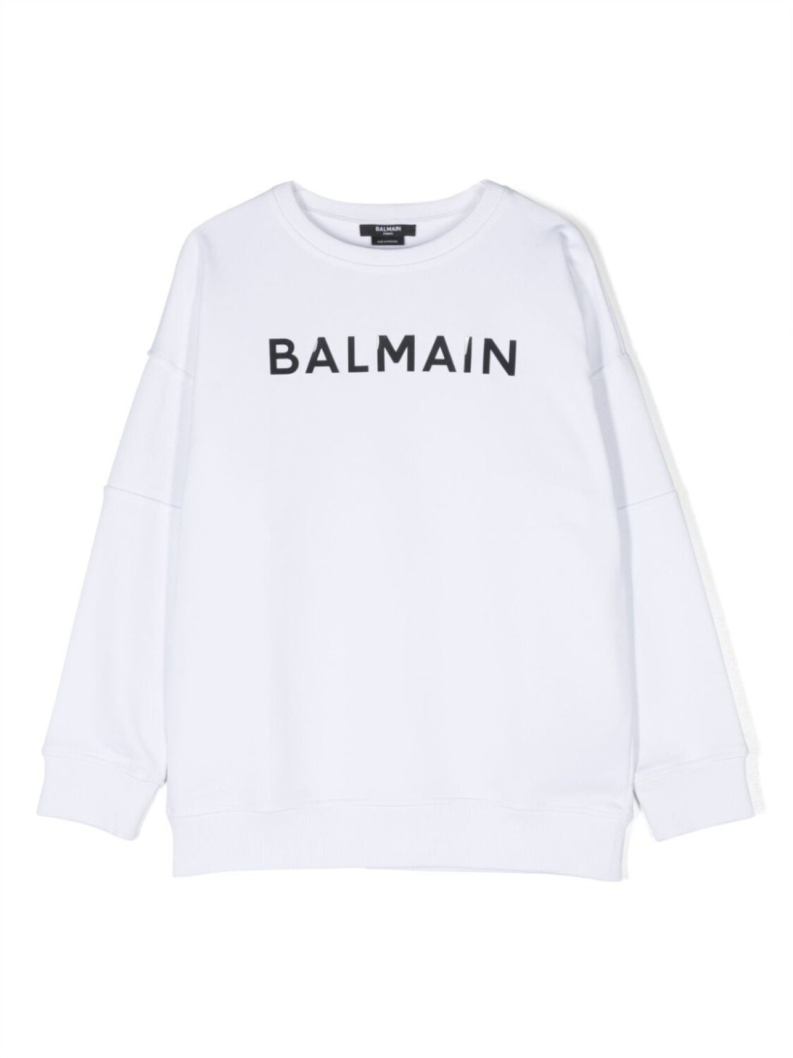 

Balmain Kids толстовка с логотипом, белый
