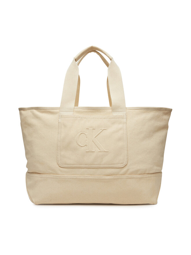 

Сумка Pocket Canvas Zip Weekender Lv04G3093G Calvin Klein Jeans, экрю