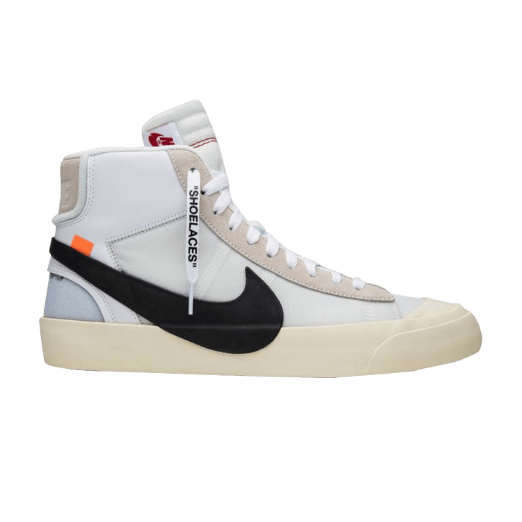

Кроссовки Nike Off-White x Blazer Mid 'The Ten', белый