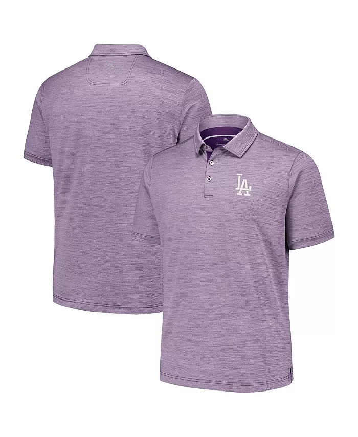 

Мужская фиолетовая поло Sport San Raphael Island Zone с символикой Los Angeles Dodgers Tommy Bahama