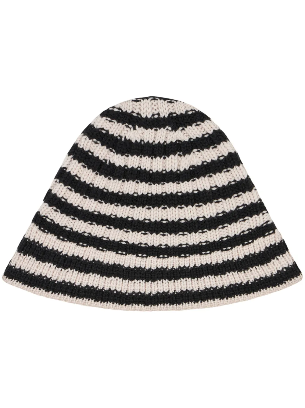 

Шерстяная шапка бини в полоску Etro, черный