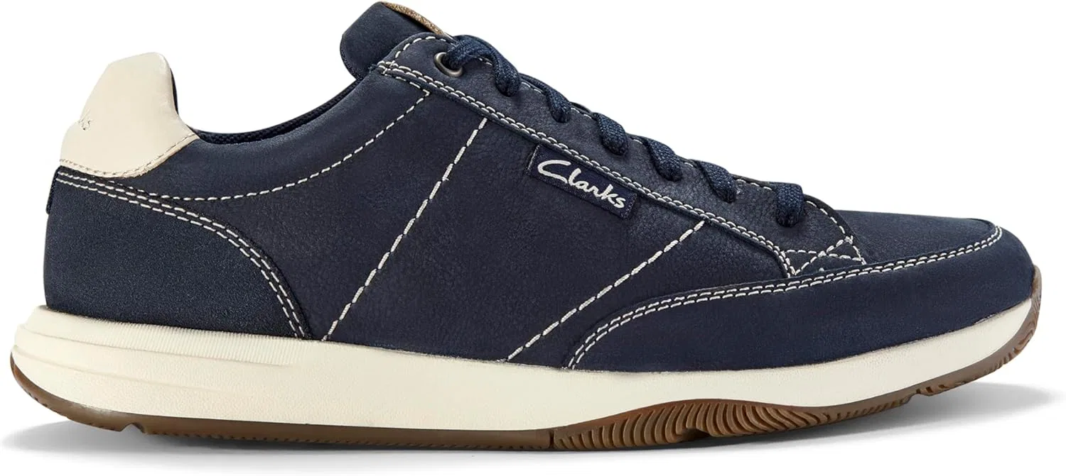 Мужские кружевные ботинки Clarks Townview, Navy — фото 2