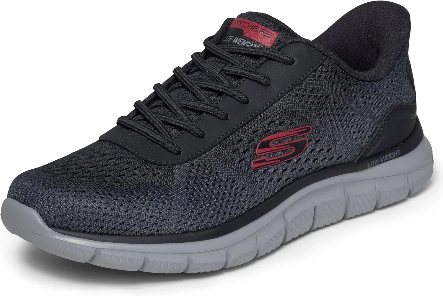 Мужские кроссовки Skechers Track Revno, Black Dark Grey