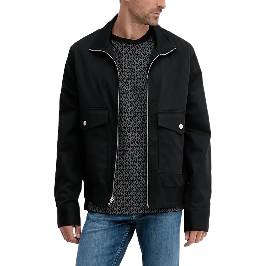 

MICHAEL KORS Куртка с молнией и накладным карманом, Black